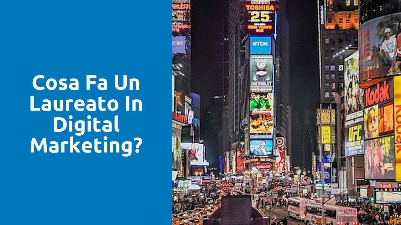 Cosa fa un laureato in digital marketing?